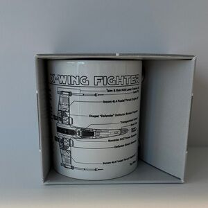 Star Wars X-Wing Fighter Coffee Tea Mug
